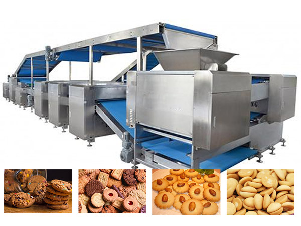 Linie de producție de biscuiți tari